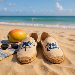 Soludos x Rosewood Mayakoba "Aquí Me Quedo" Espadrilles